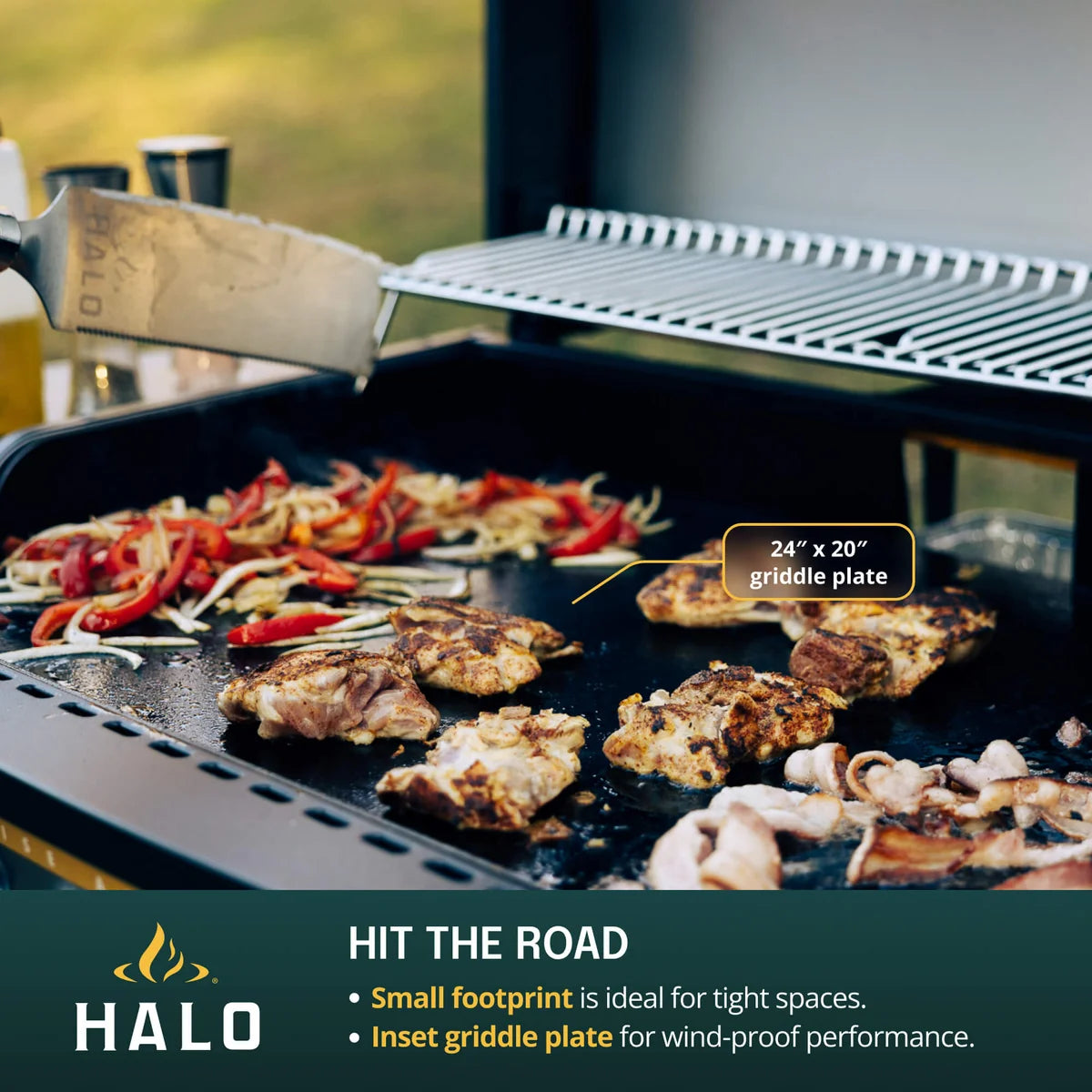 HALO Elite 2B Outdoor Griddle