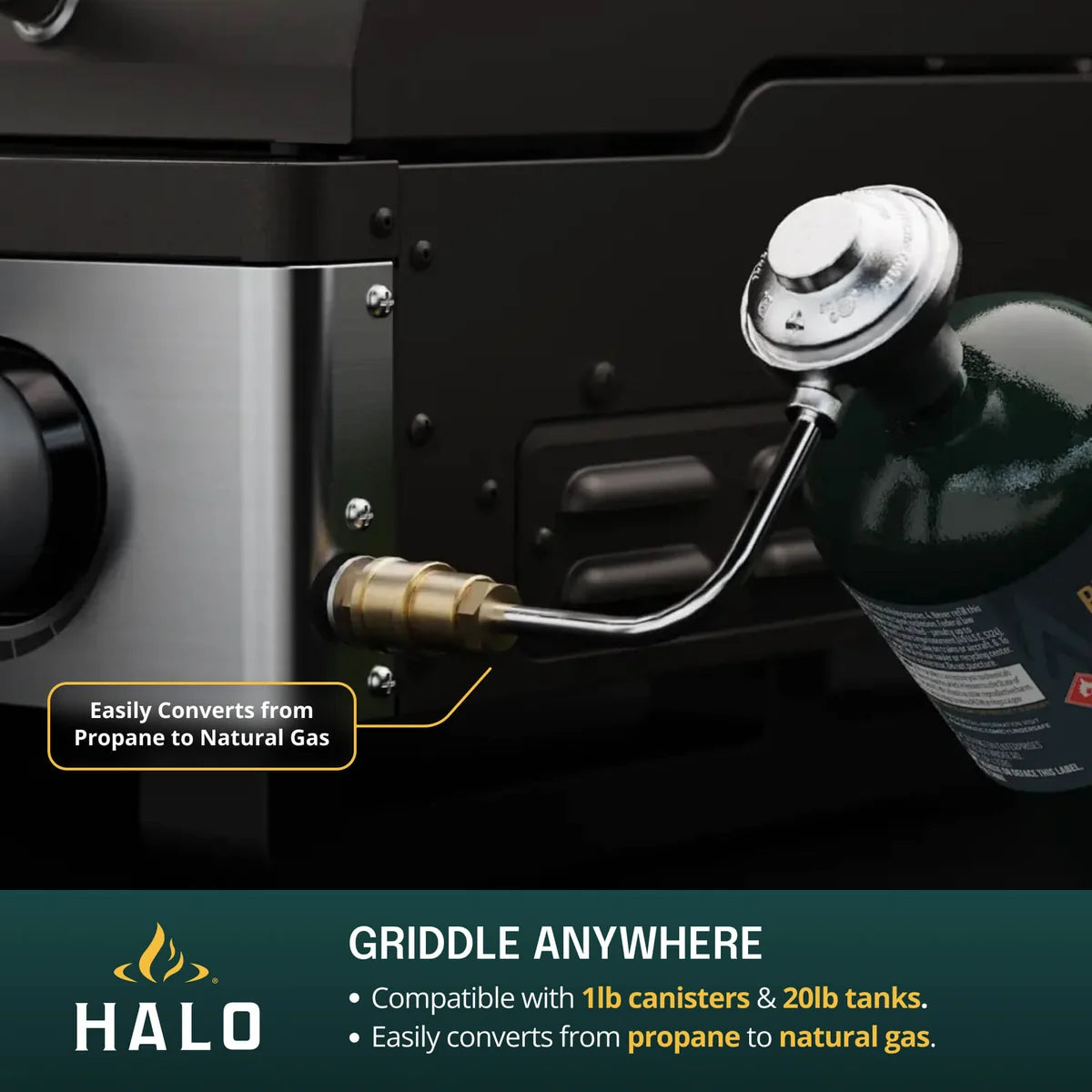 HALO Elite 1B Outdoor Countertop Griddle