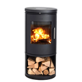 Morsø 6143 B Wood Stove with Log Storage