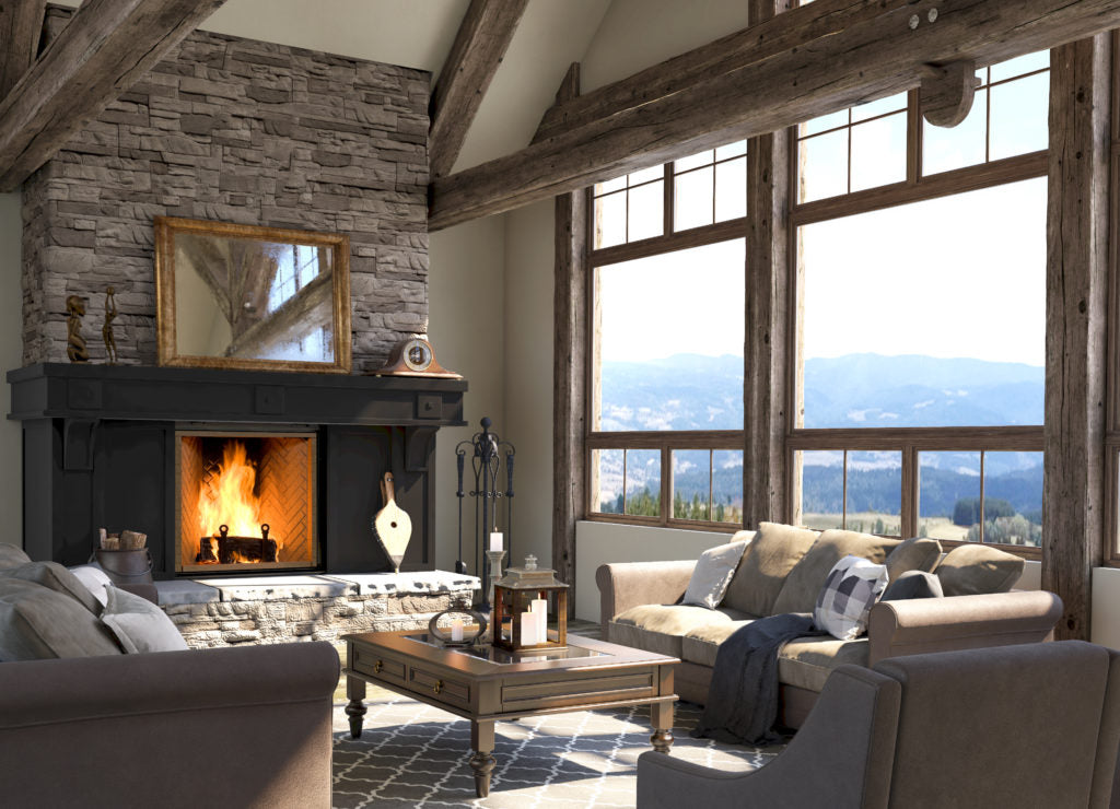 Renaissance Rumford 1500 Wood Fireplace