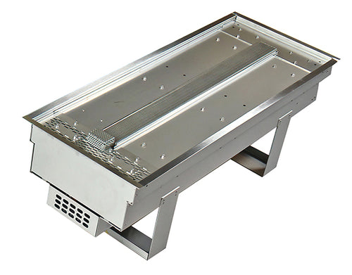Fire Garden 36″ Linear Stainless Steel Fire Pit Burner