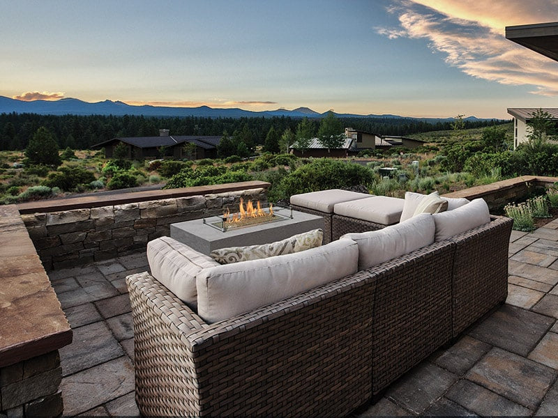 Fire Garden 36″ Linear Stainless Steel Fire Pit Burner