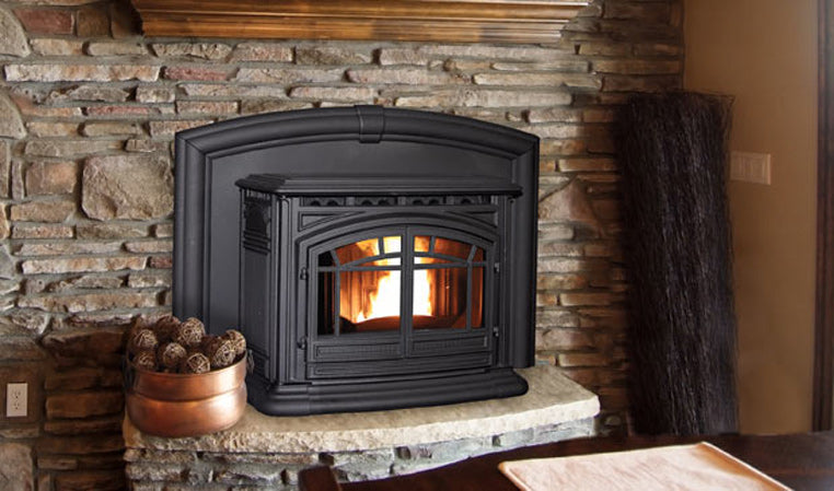 Enviro M55 Cast Iron Pellet Fireplace Insert