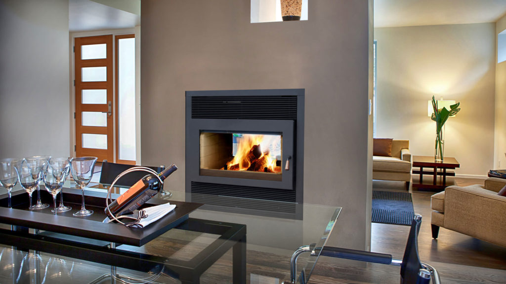 RSF Focus ST See-Through Wood Fireplace