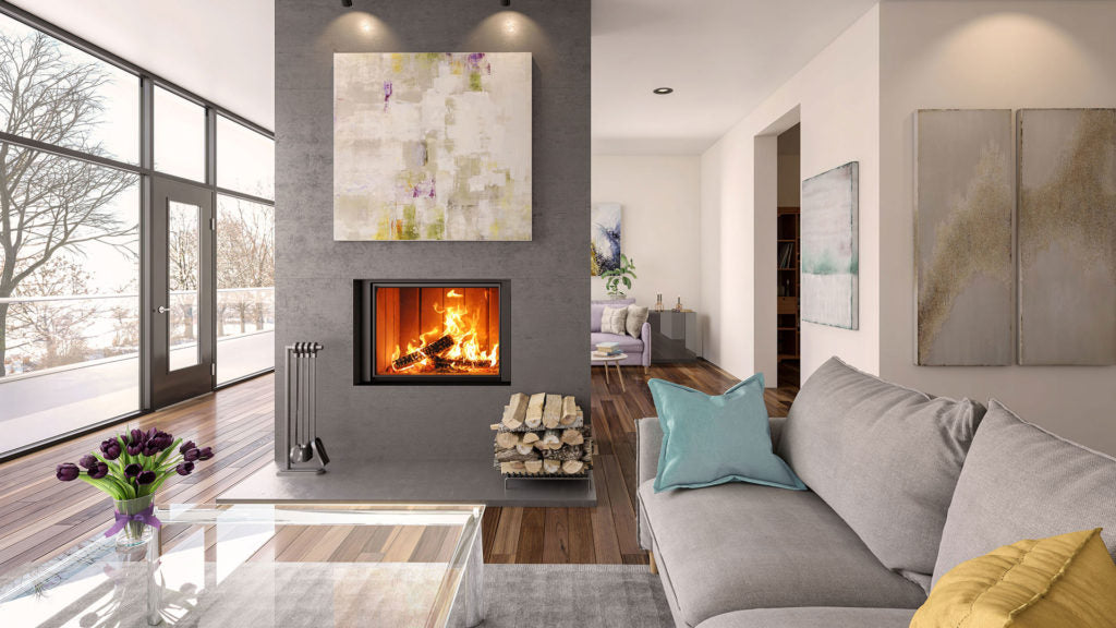 Renaissance Uptown 600 Wood Fireplace