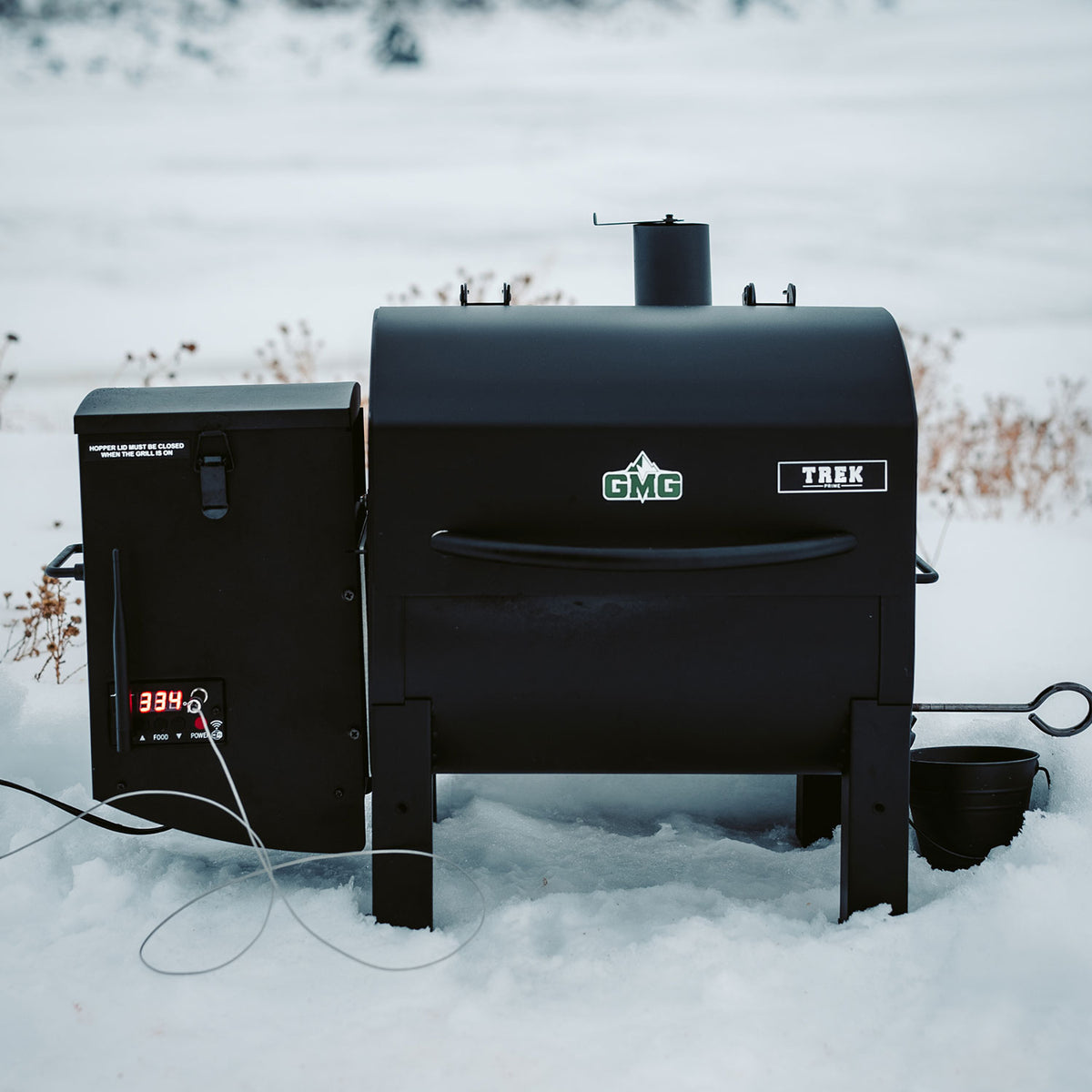 GMG Trek PRIME 2.0 WiFi Smart Controlled Portable Pellet Grill