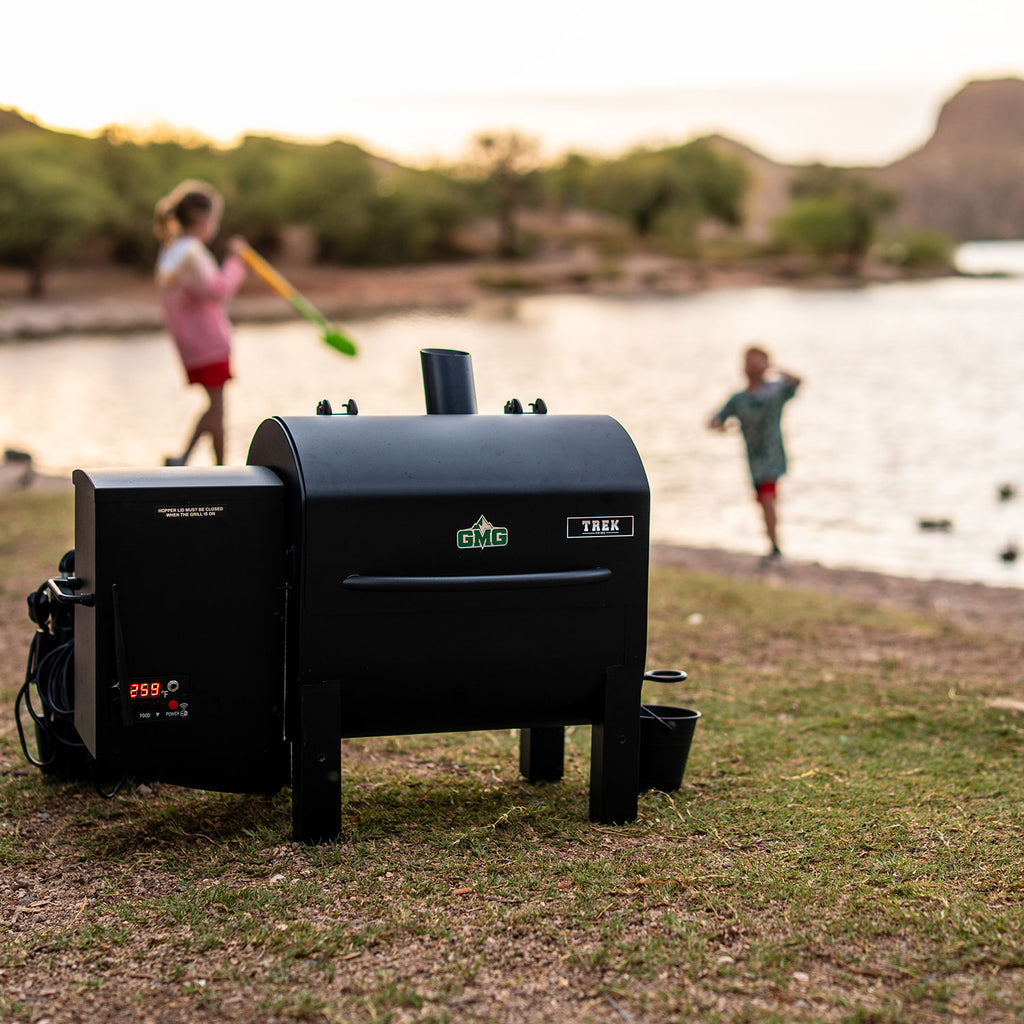 GMG Trek PRIME 2.0 WiFi Smart Controlled Portable Pellet Grill