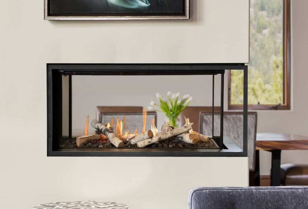 Valor LX1 Pier 3-Sided Gas Fireplace